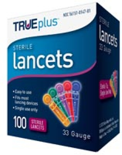 TRUEplus Sterile Lancets